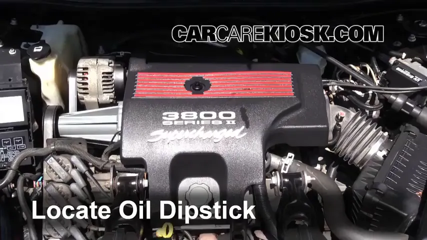 2004 Chevrolet Impala SS 3.8L V6 Supercharged Oil Check Oil Level